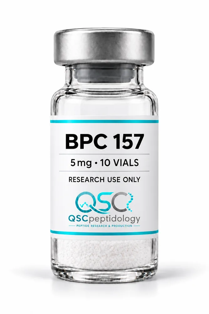 BPC-157 5mg (Συσκευασία 10 φιαλιδίων) QSC Peptidology