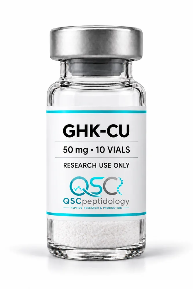 GHK-Cu 50mg (Συσκευασία 10 φιαλιδίων) QSC Peptidology