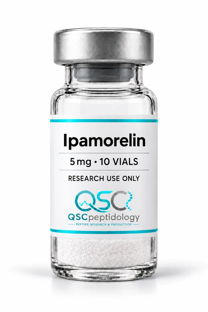 Ipamorelin 5mg (Συσκευασία 10 φιαλιδίων) QSC Peptidology
